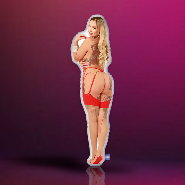 Blonde Barbie- Backside Bombshell Pillow