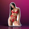Caryn Beaumont in Red Lingerie – Custom Body Pillow (18+)